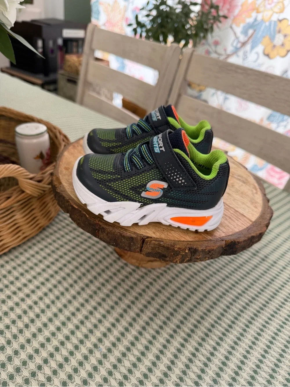 Skechers S Sport Toddler Boy Sneakers Light Up Size 5 Sneakers